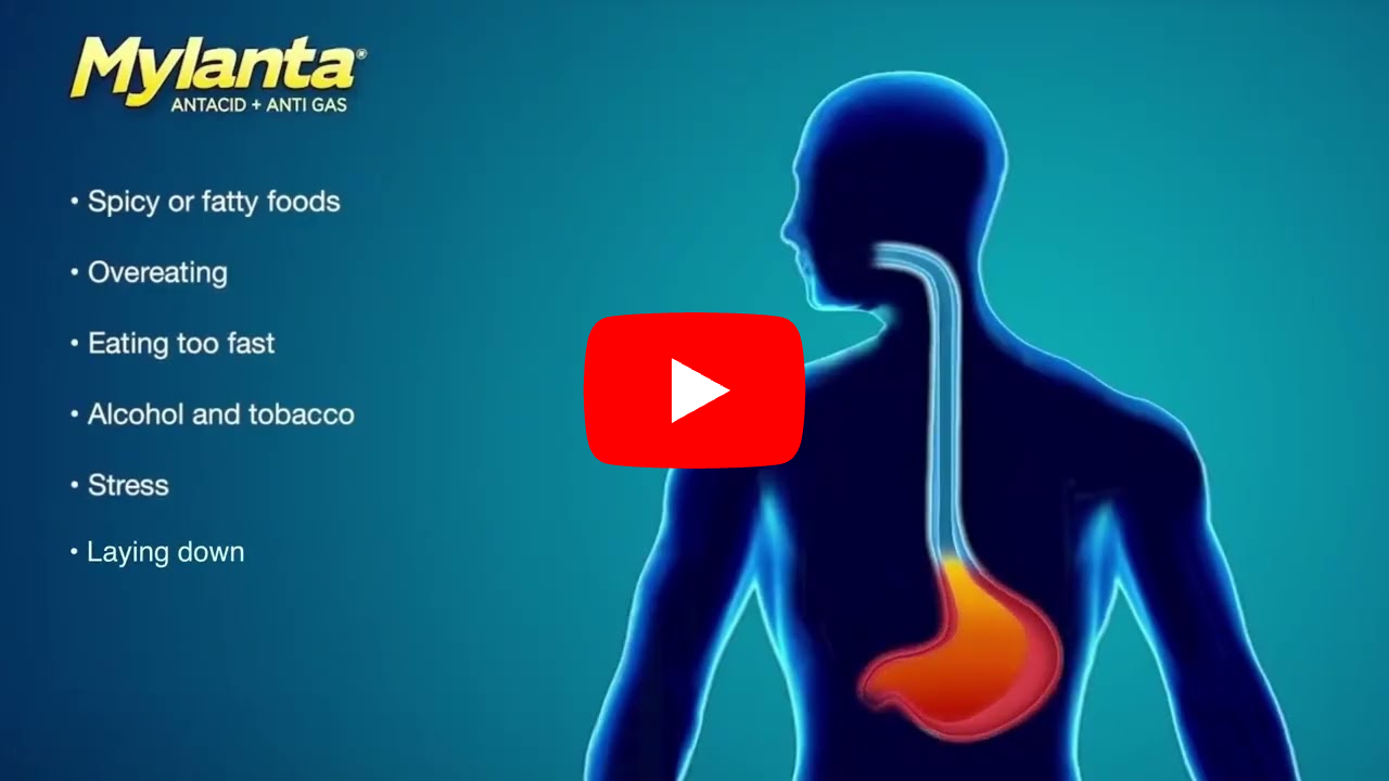 How it Works - The Mylanta<sup>®</sup> Liquid Difference