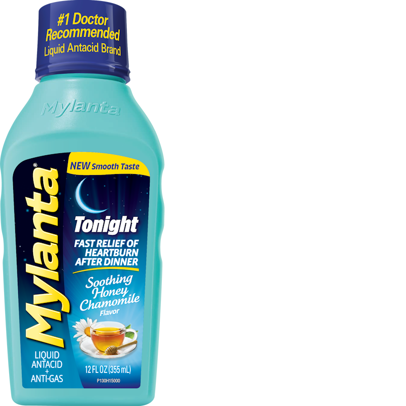 Mylanta Tonight Liquid Antacid/Anti-Gas