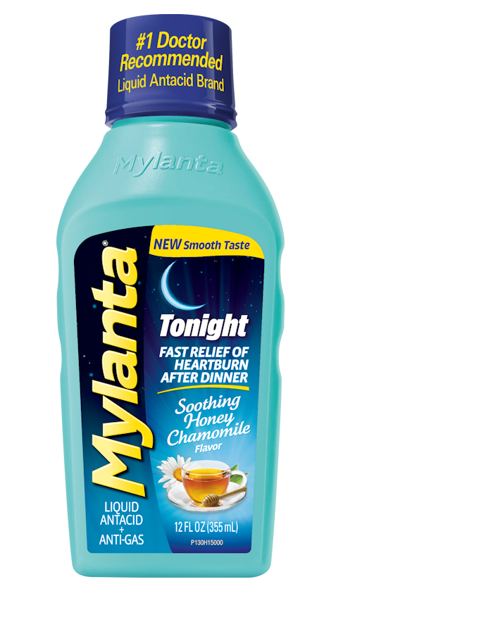 Mylanta Tonight Liquid Antacid/Anti-Gas