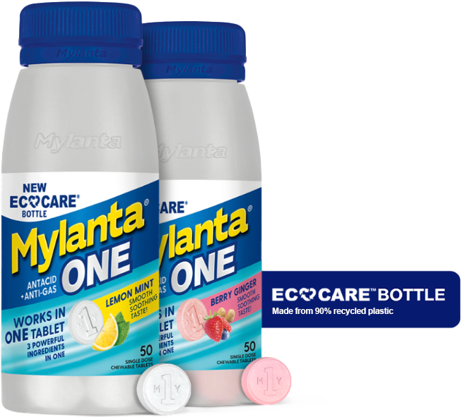 Mylanta ONE Antacid/Anti-gas tablet