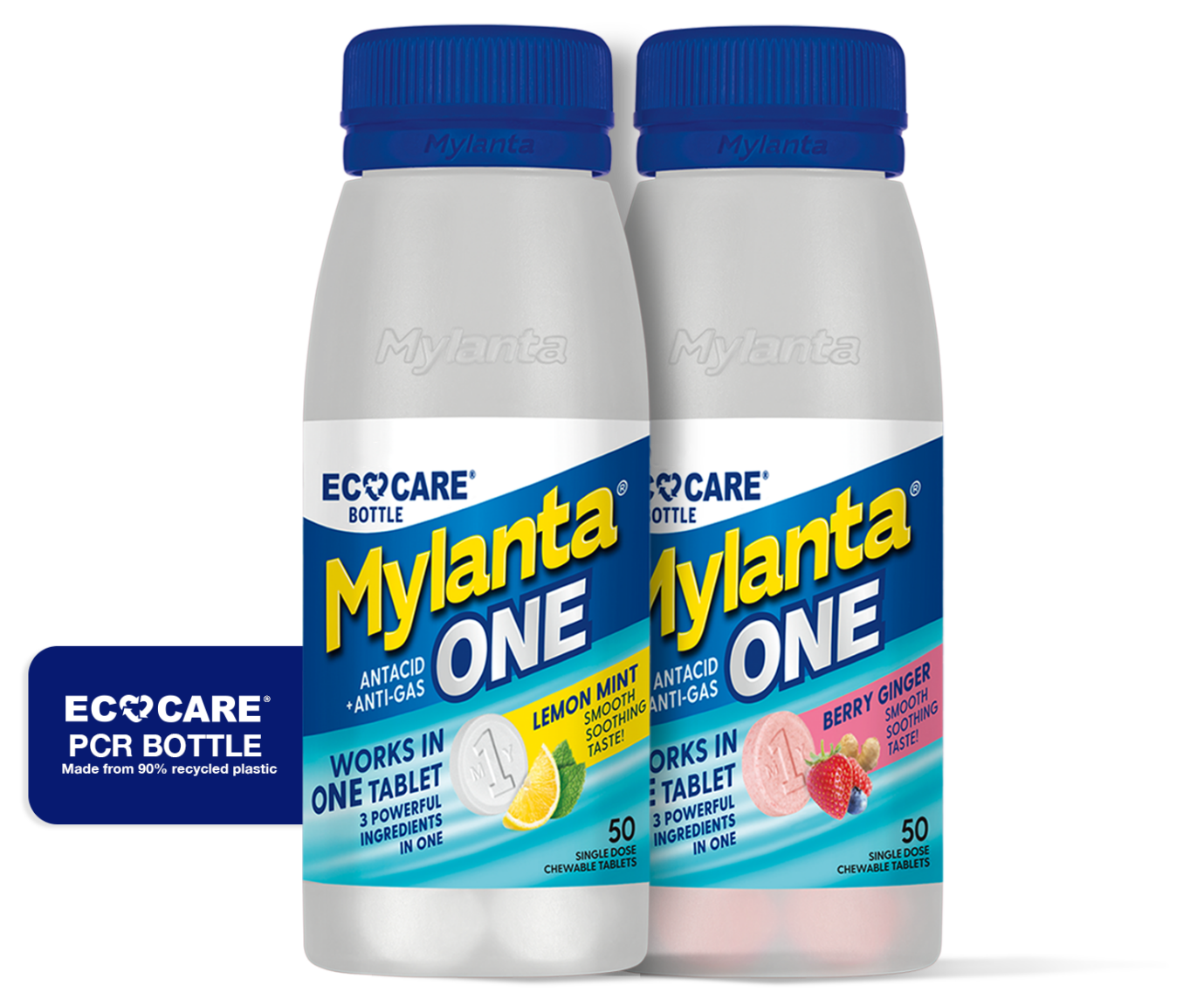 Mylanta® ONE Antacid/Anti-gas tablet