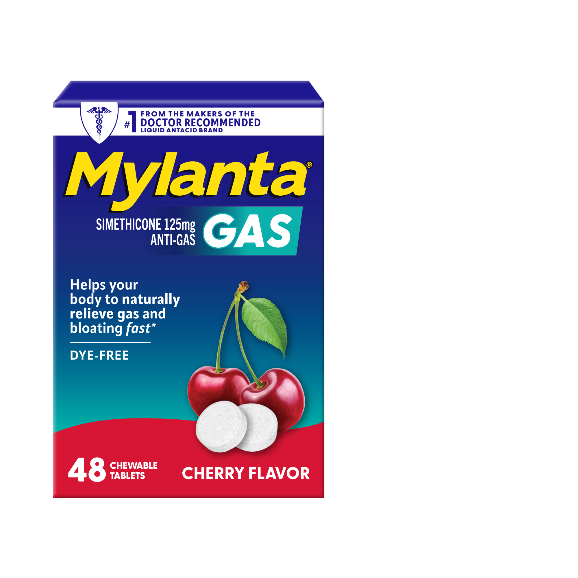 Mylanta&reg; Gas Chewable Tablets